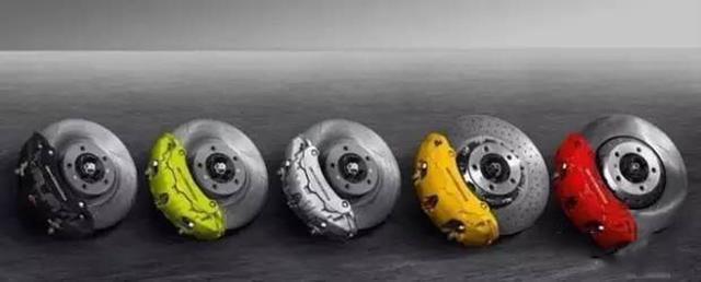 How come there are so many colors in car brake calipers?